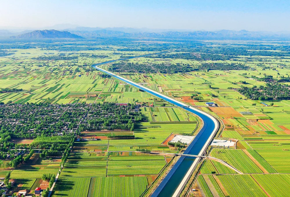 Projet de dérivation d'eau de la voie centrale Sud-Nord en Chine