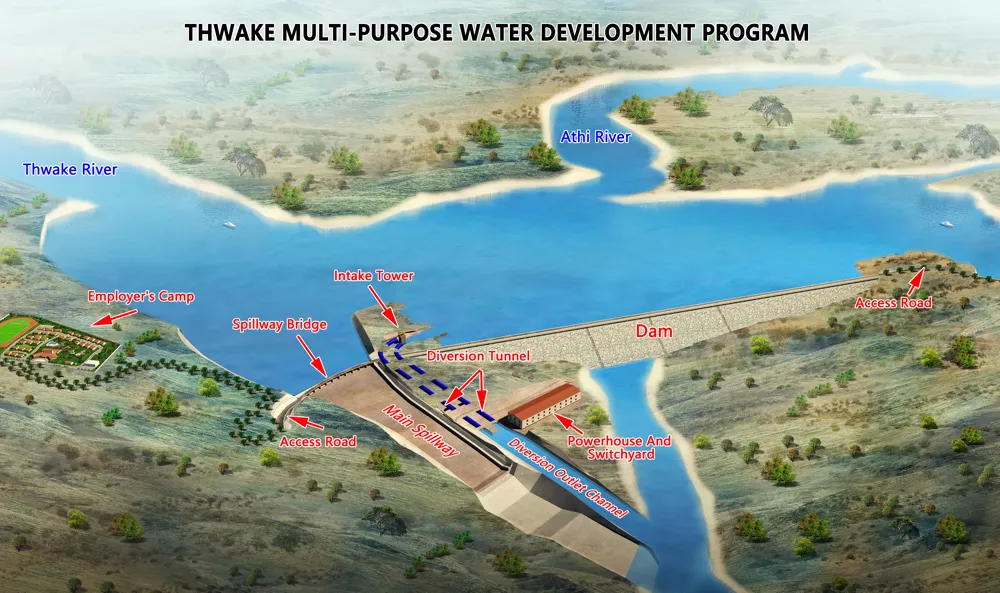 Projeto da Barragem de Swak no Quênia