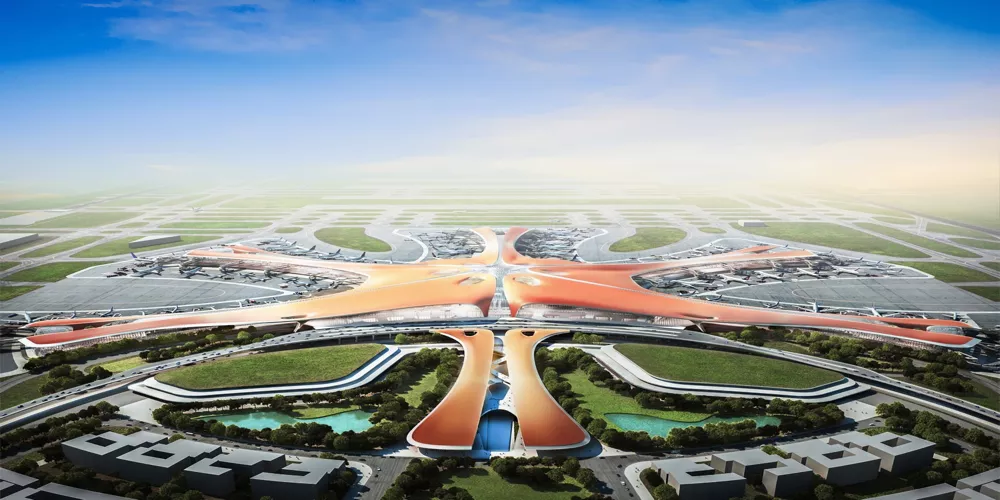 Aéroport international de Daxing Beijing en Chine