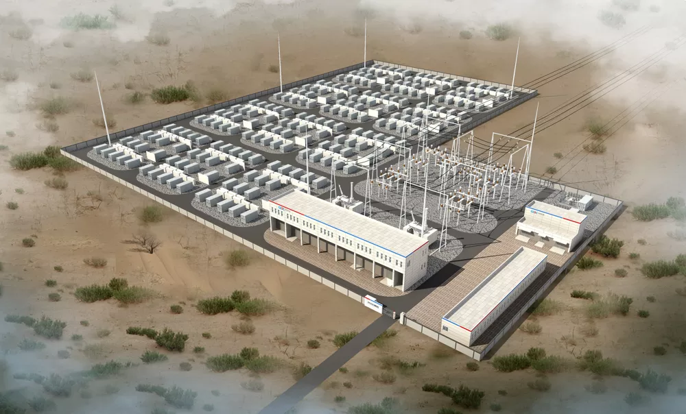 Projet de stockage d'énergie de 150 MW/300 MWh à Lodge à la préfecture d'Andijan en Ouzbékistan